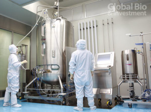 永昕建置台灣第一座 2000L 直立攪拌型生物反應器,是台灣具代表 性的蛋白質藥物生技公司。